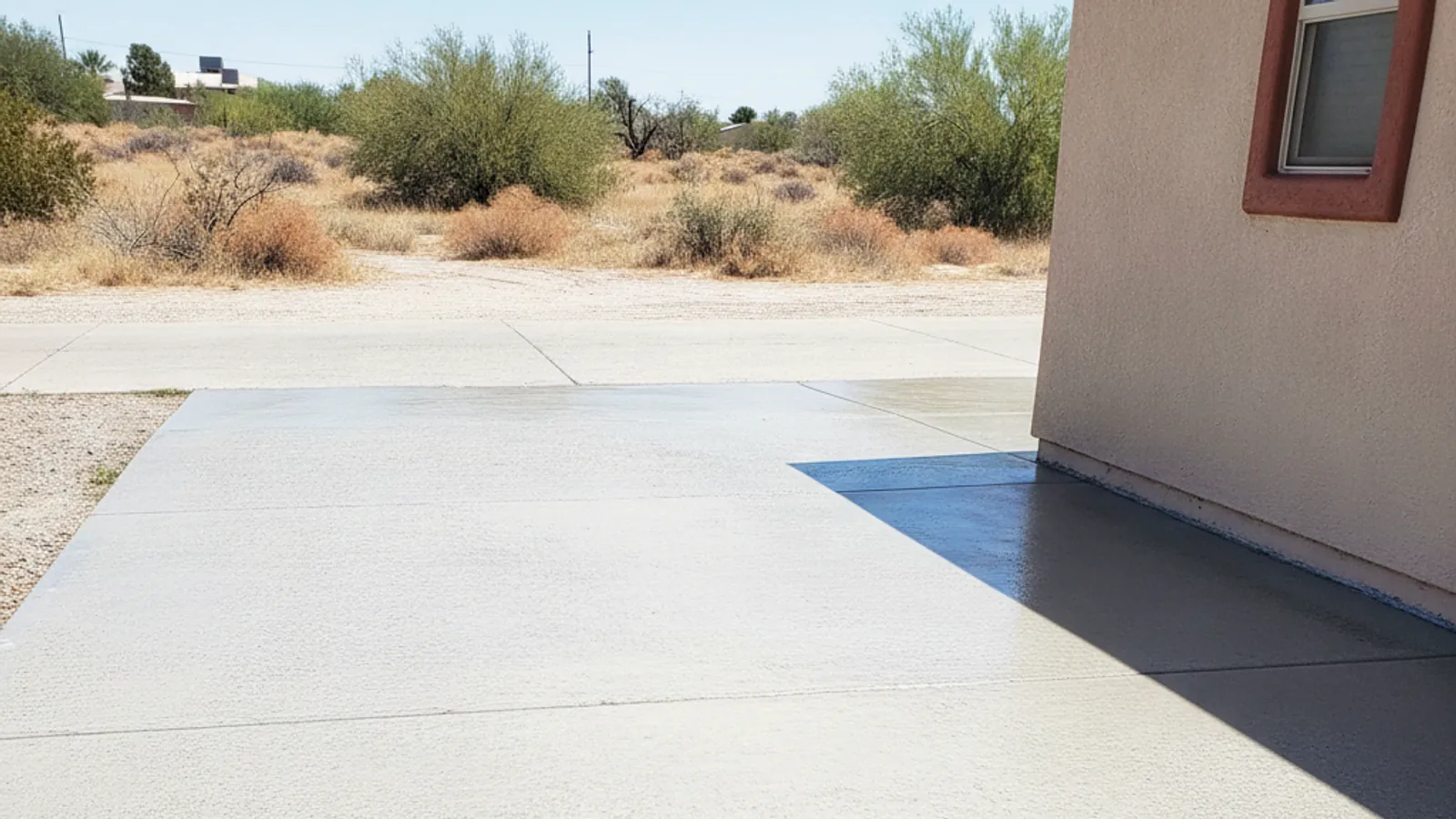 After: Even, bright surface-cleaned finish