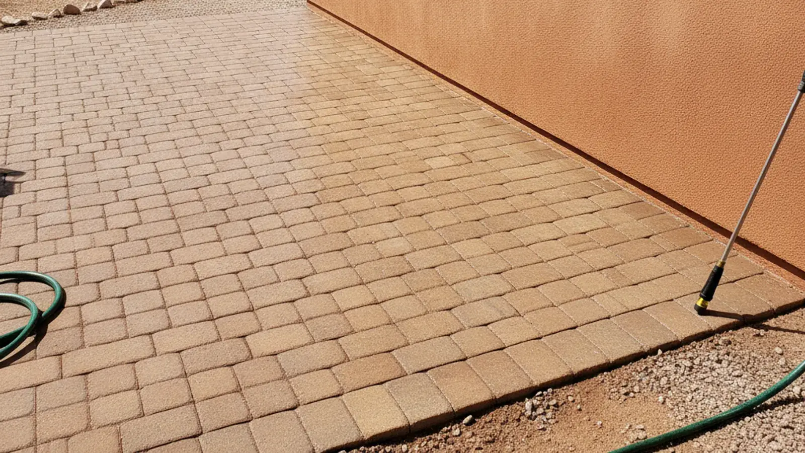 After: Clean stucco, years newer