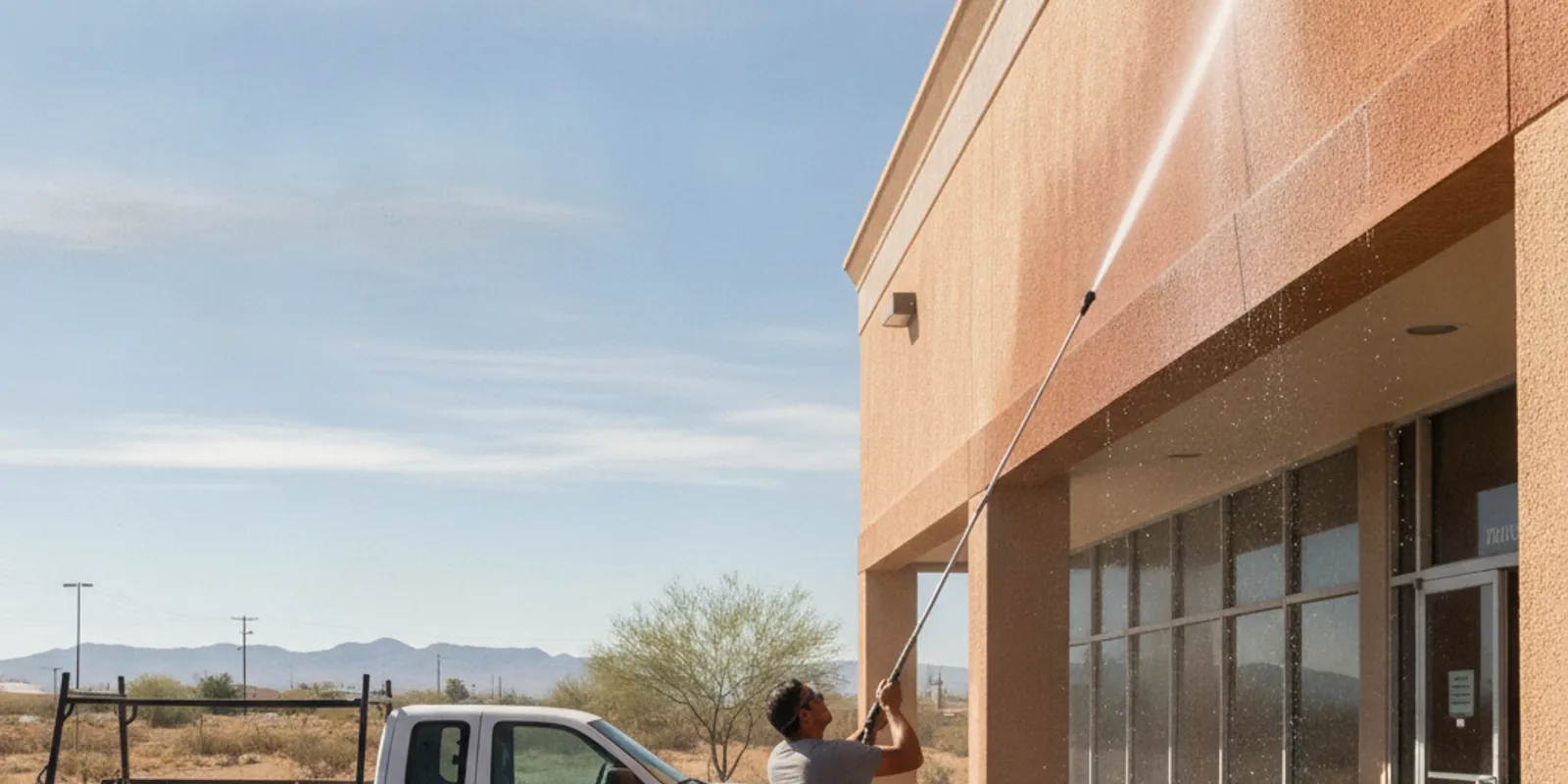 Commercial Pressure Washing in El Paso, TX