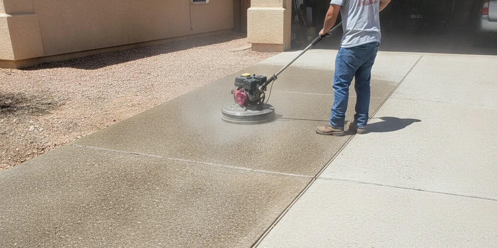 Driveway & Concrete Cleaning in El Paso, TX