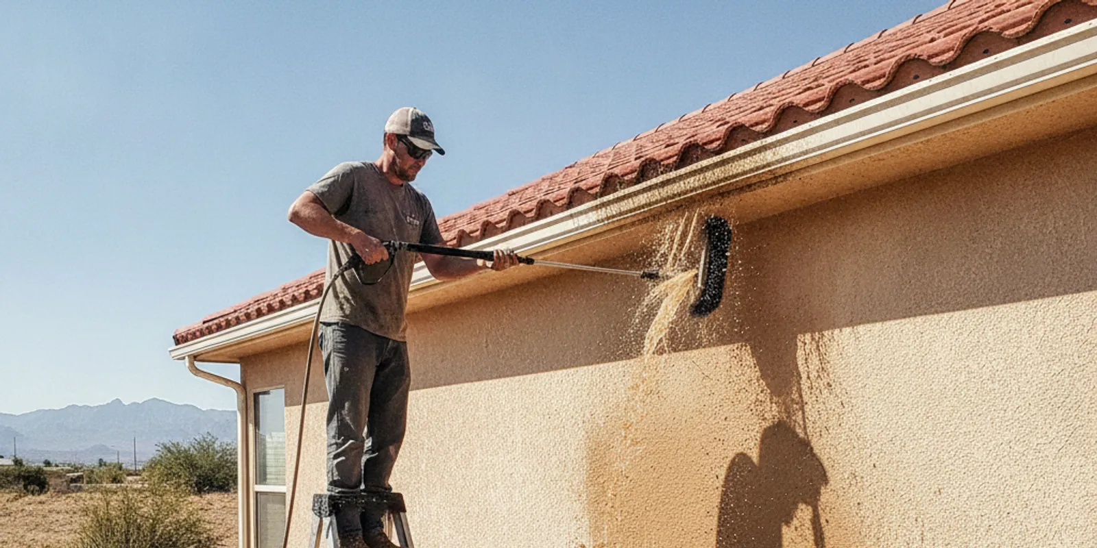 Gutter Cleaning & Brightening in El Paso, TX