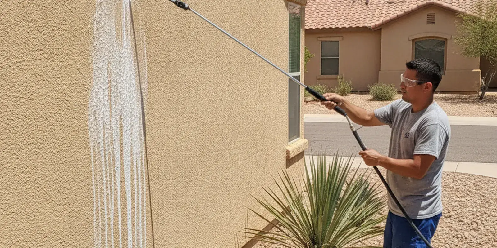 House & Siding Soft Washing in El Paso, TX