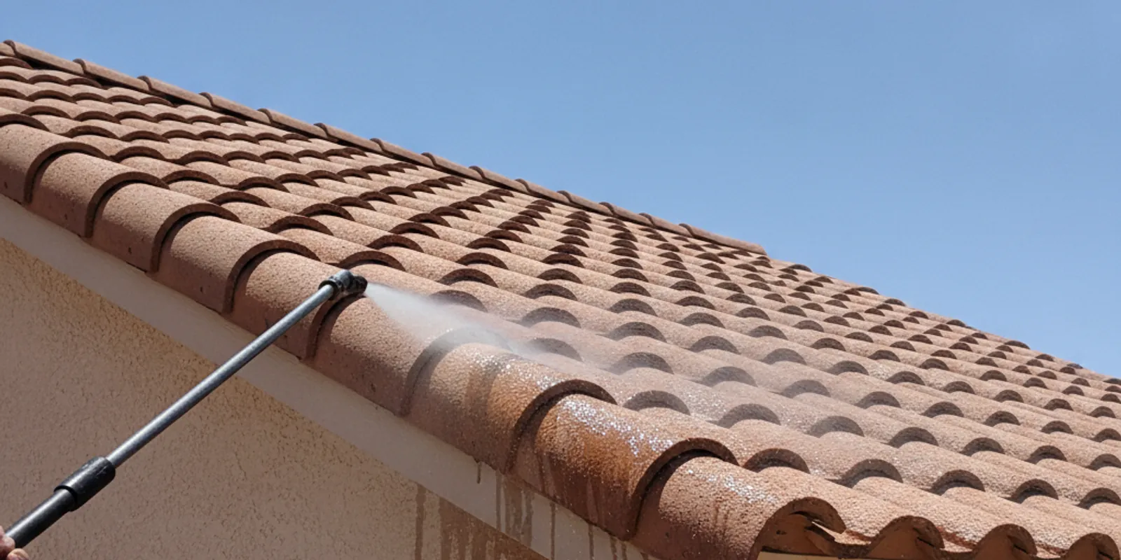 Roof Soft Washing in El Paso, TX